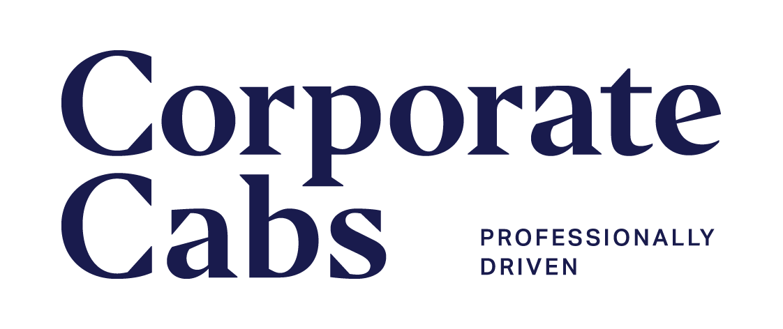 Corporate Cabs Logo. Professionally driven.